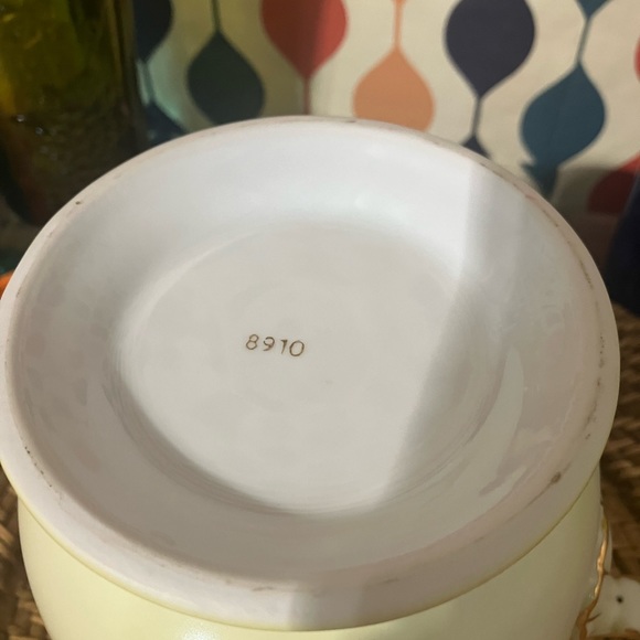 Andrea by Sadek Ceramic Ice Bucket Hand Painted by A. Kach Vintage - Picture 8 of 12